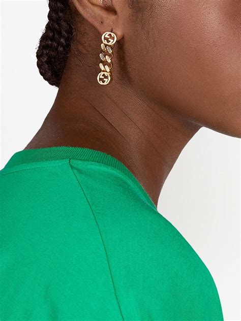 gucci g chain earrings|gucci earrings aliexpress.